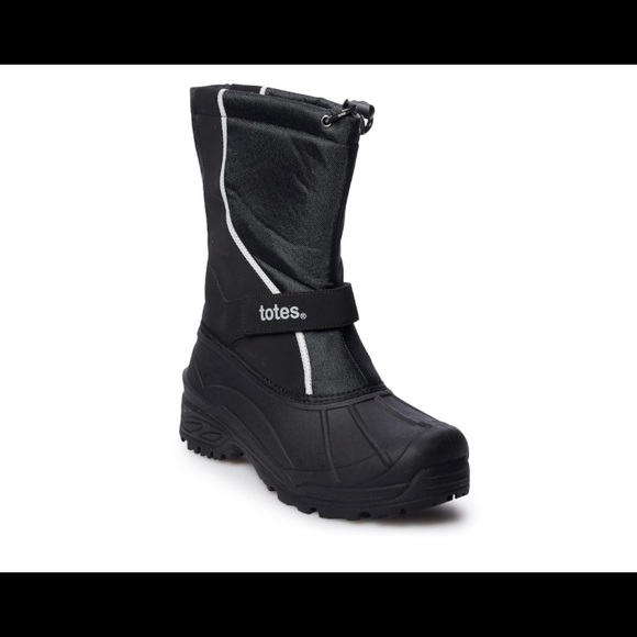 totes dylan men's waterproof winter boots